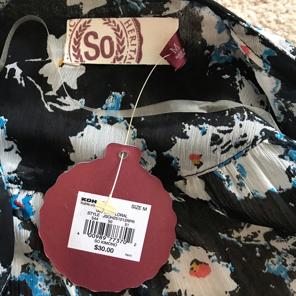 SO Kimono Daisy Cardigan - Picture 5 of 7